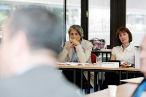 Dorothea Krimitsas, Deputy Head of Public Relations, International Committee of the Red Cross (ICRC) and Prof Jackie Harrison, Chair, Centre for Freedom of the Media (CFOM), University of Sheffield