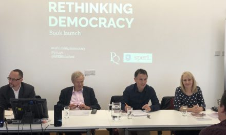 Jackie Harrison joins SPERI to launch new book “Rethinking Democracy”