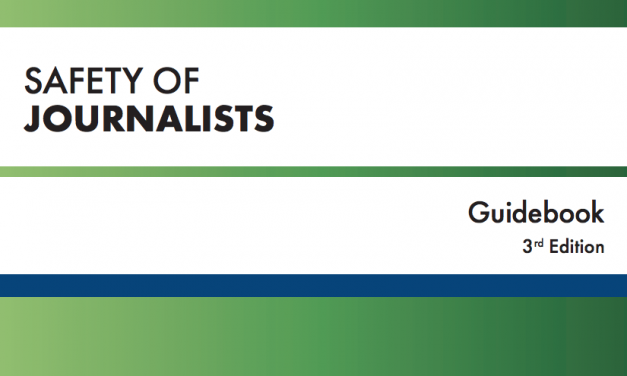 New edition of the OSCE Safety of Journalists Guidebook authored by William Horsley now published